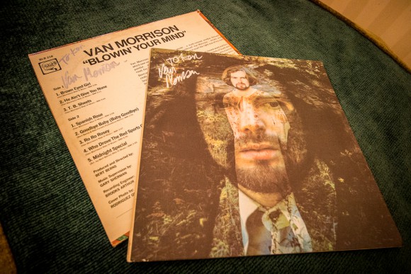 Van Morrisonサイン入りレコード